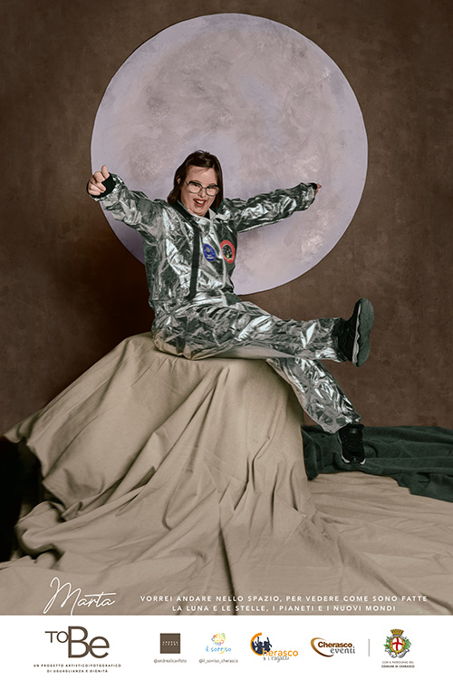 Vorrei andare nello spazi, per vedere come sono fatte la luna e le stelle, i pianeti e i nuovi mondi - Marta